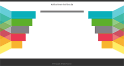 Desktop Screenshot of katharinen-hof-bs.de